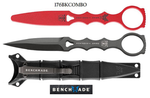 BENCHMADE 176BK-Combo  SOCP Dagger with Trainer
