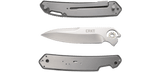 CRKT K540GXP Bona Fide Field Strip Folder (Silver)