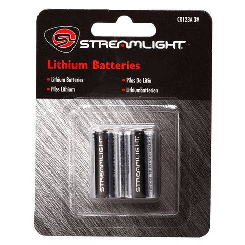 STREAMLIGHT CR123 Batteries 2 Pk