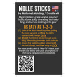 Vanquest  5" MOLLE STICKS (4-Pack)