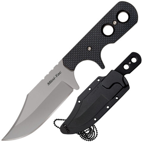 COLD STEEL MINI TAC 49HCF BOWIE PLAIN EDGE