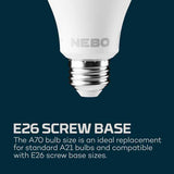 NEBO Blackout Backup LED Bulb