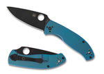 SPYDERCO Tenacious® R.I.L. Blue Titanium Plain/ Black Blade C122TIBLBK