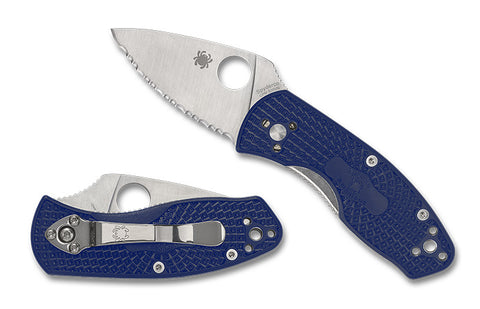 SPYDERCO Ambitious™ Lightweight Blue CPM S35VN SpyderEdge