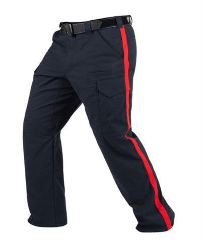 First Tactical 1/2" Red Stripe Women's V2 Tactical Pants Midnight Navy