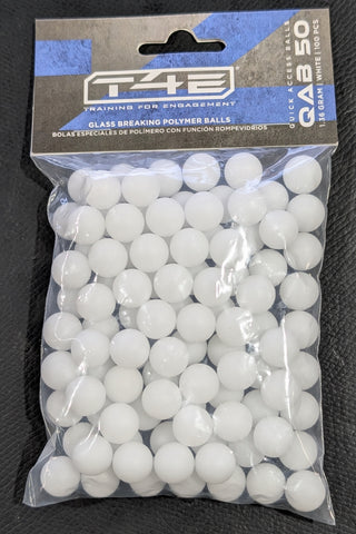 Umarex T4E .50cal  QAB50 Glass Breaking Polymer Balls HDP50