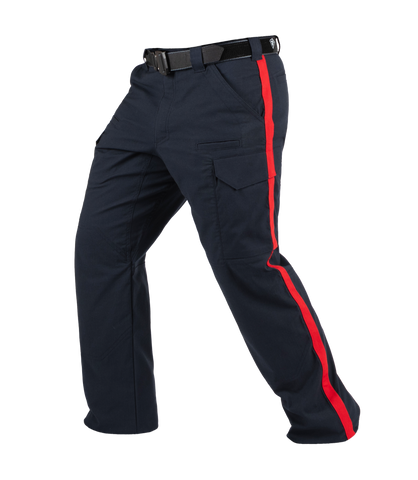 Men's V2 Tactical Pant - 1/2" Red Stripe - Midnight Navy