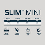NEBO Slim Mini Rechargeable Pocket Light