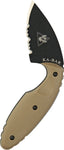 KA-BAR Original TDI Knife, Half-Serrated