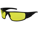 Gatorz MILSPEC Ballistic ANSI Z87+ Black / Yellow Anti-Fog