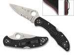 Spyderco Delica Thin Red Line C11FPSBKRD