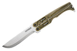 GERBER DOUBLEDOWN  Silver Blade with Green Handle