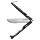 GERBER DOUBLEDOWN  Silver Blade with Black Handle